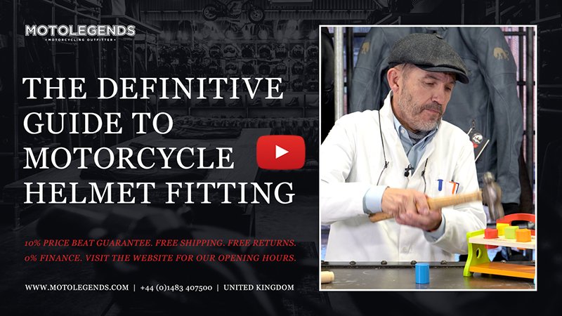 The definitive guide to motorcycle helmet fitting video thumb
